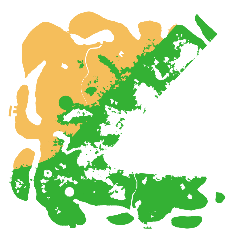 Biome Rust Map: Procedural Map, Size: 4500, Seed: 3602759