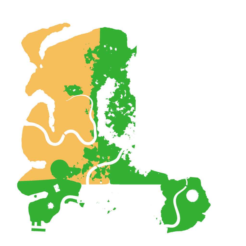 Biome Rust Map: Procedural Map, Size: 3560, Seed: 5390748