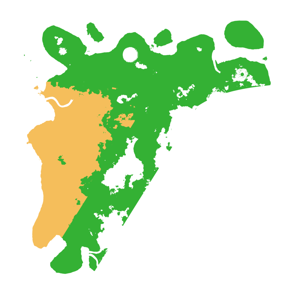 Biome Rust Map: Procedural Map, Size: 3560, Seed: 5684621