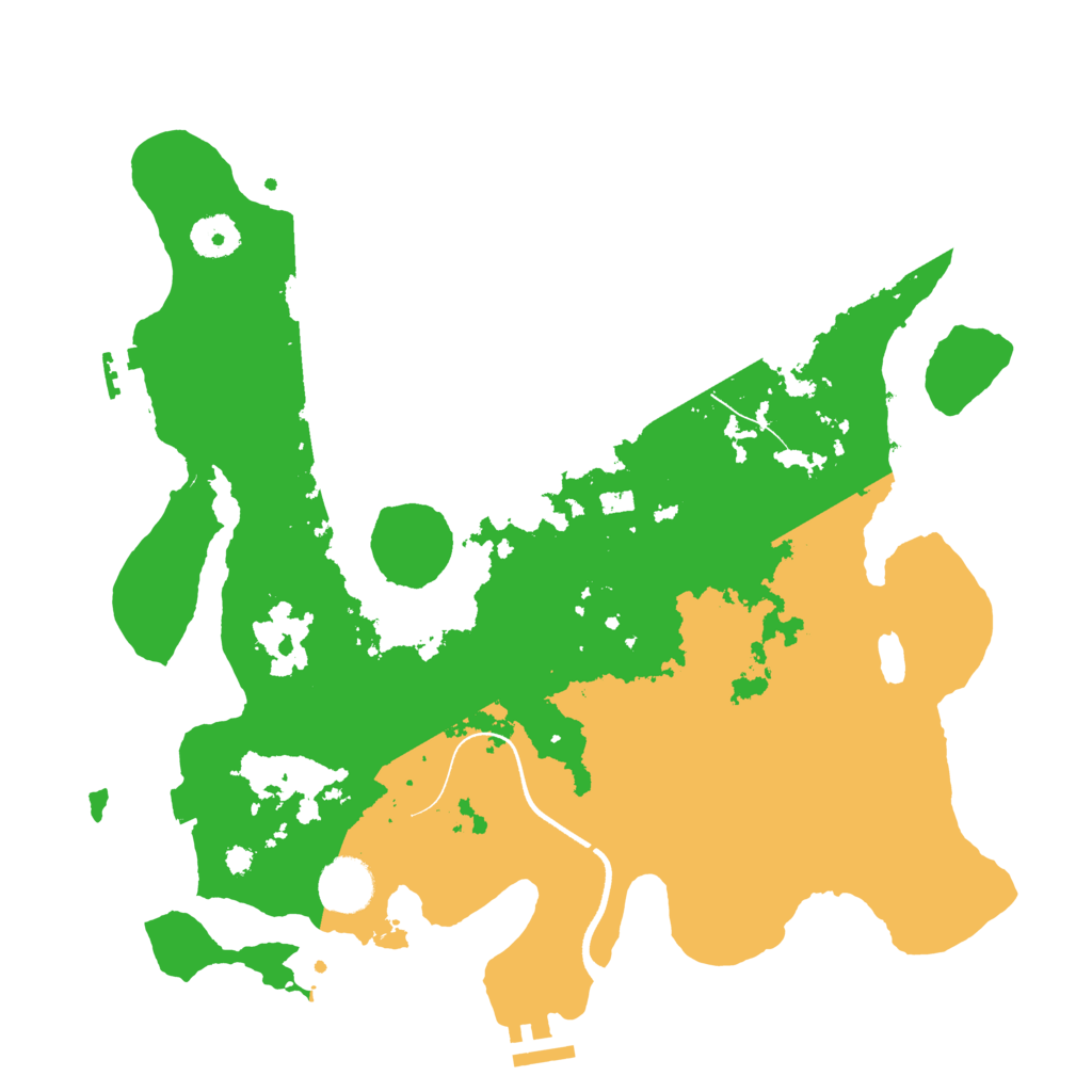 Biome Rust Map: Procedural Map, Size: 3560, Seed: 5765983