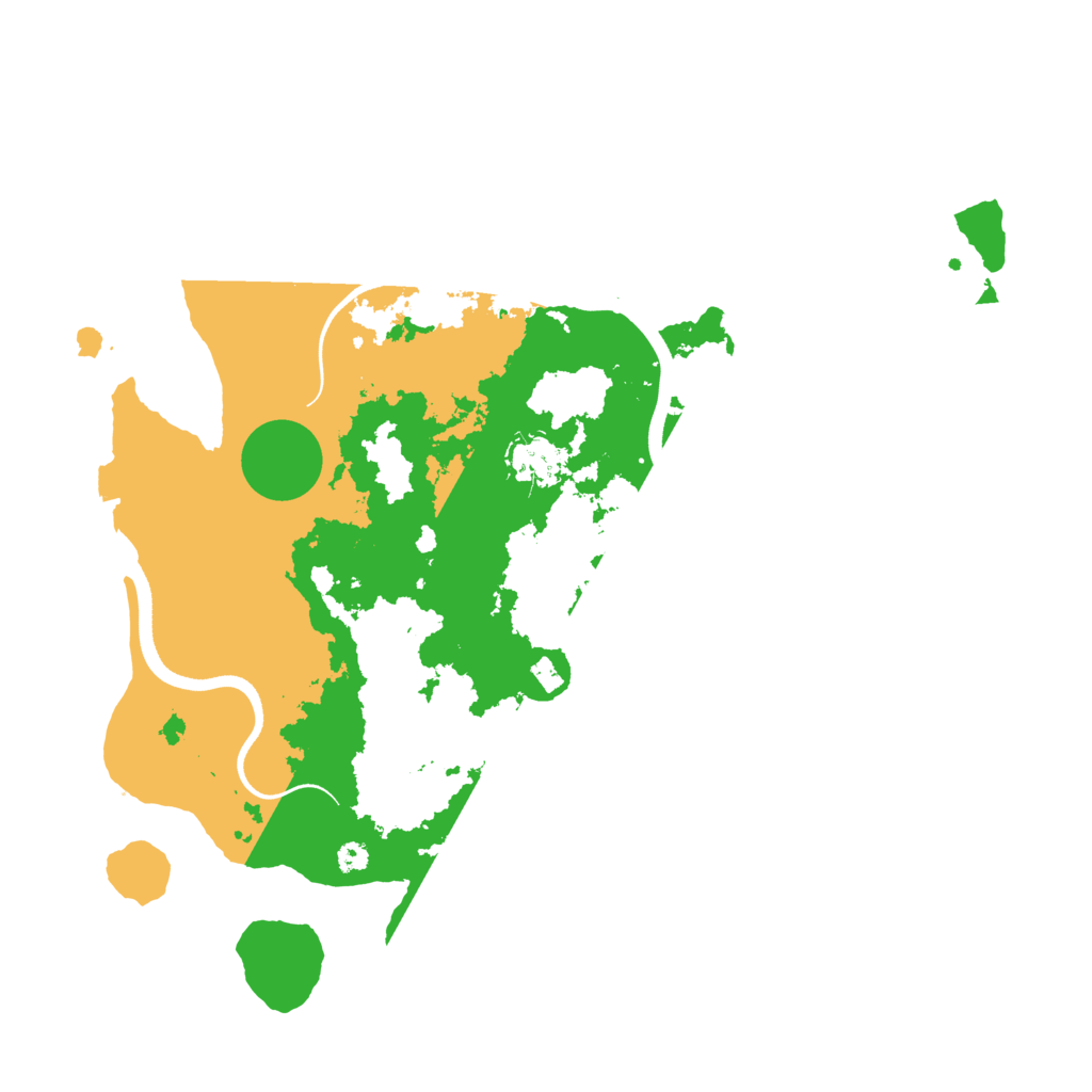 Biome Rust Map: Procedural Map, Size: 3560, Seed: 3130128