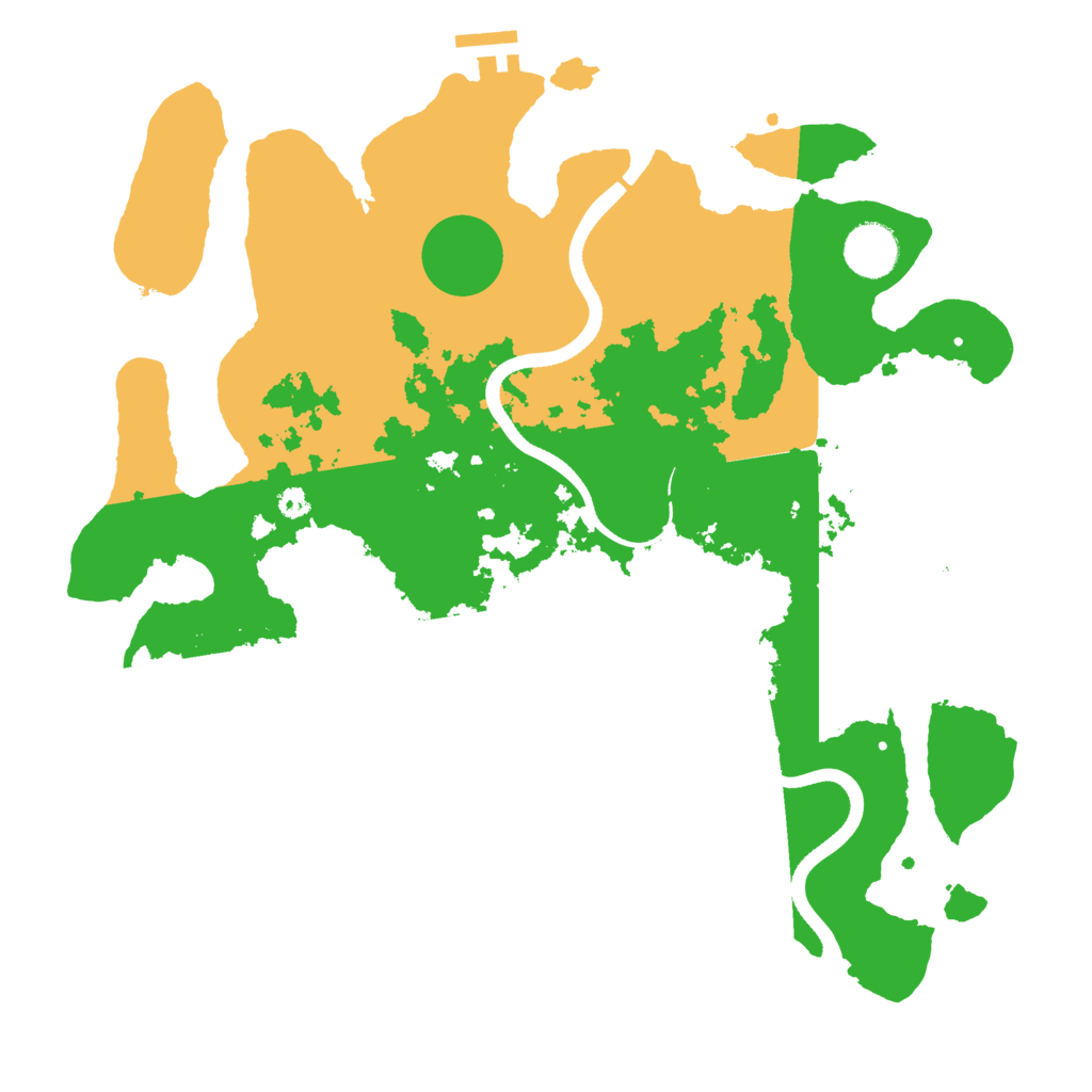 Biome Rust Map: Procedural Map, Size: 3560, Seed: 4775792