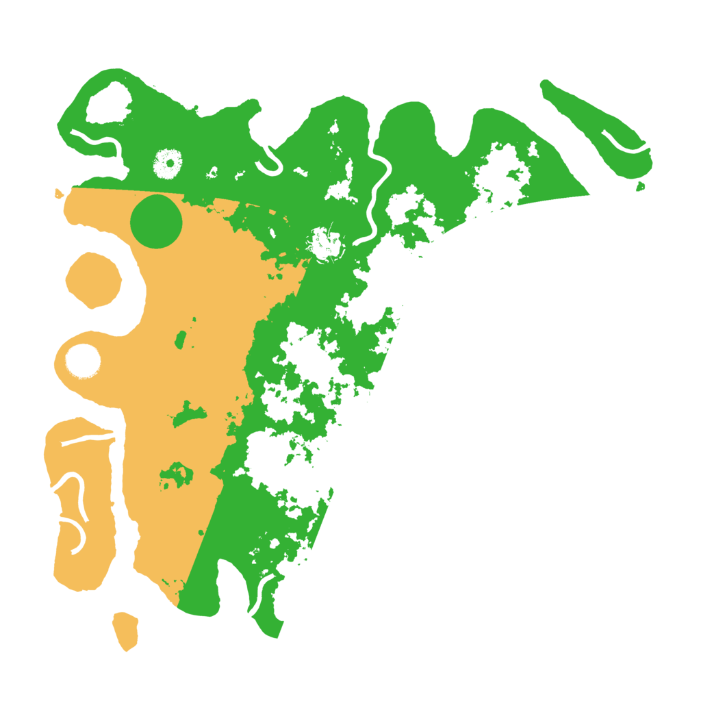 Biome Rust Map: Procedural Map, Size: 3560, Seed: 4349500