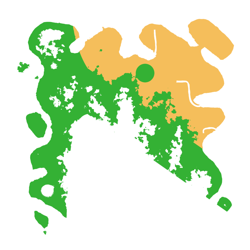 Biome Rust Map: Procedural Map, Size: 3560, Seed: 4424827