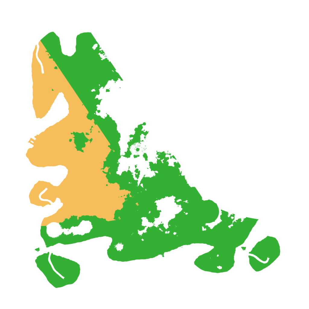 Biome Rust Map: Procedural Map, Size: 3560, Seed: 4169144