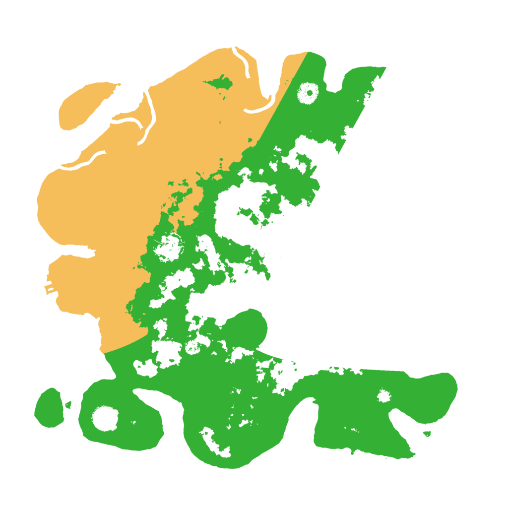 Biome Rust Map: Procedural Map, Size: 3560, Seed: 1158075