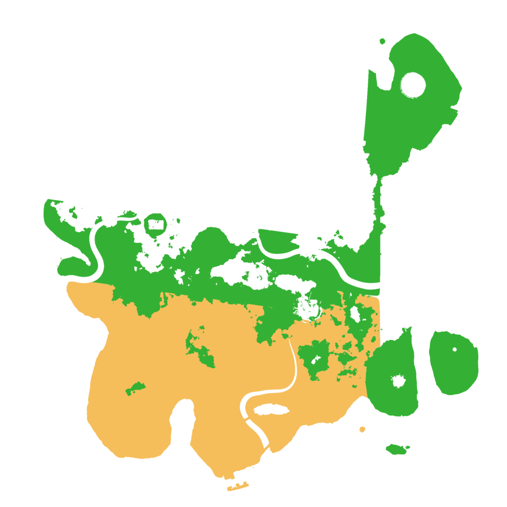 Biome Rust Map: Procedural Map, Size: 3560, Seed: 1947344