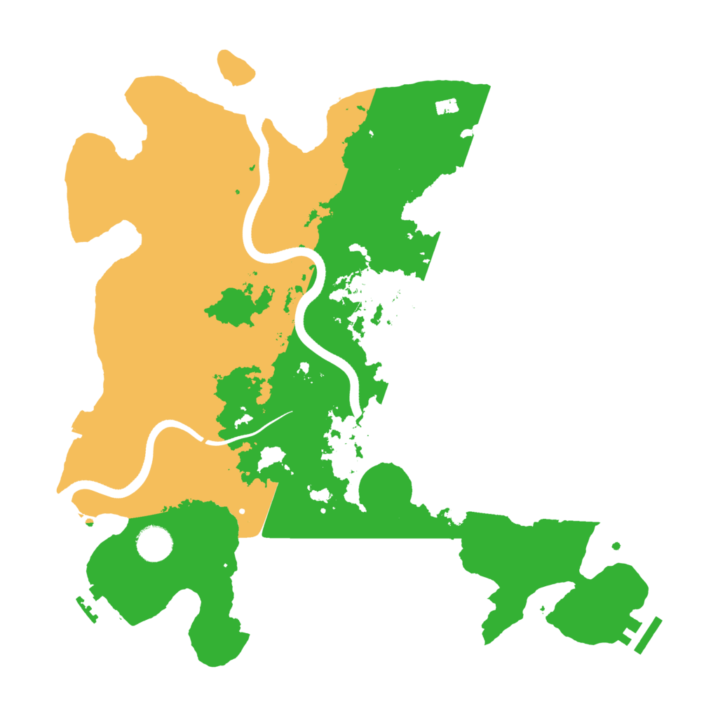 Biome Rust Map: Procedural Map, Size: 3560, Seed: 1845126