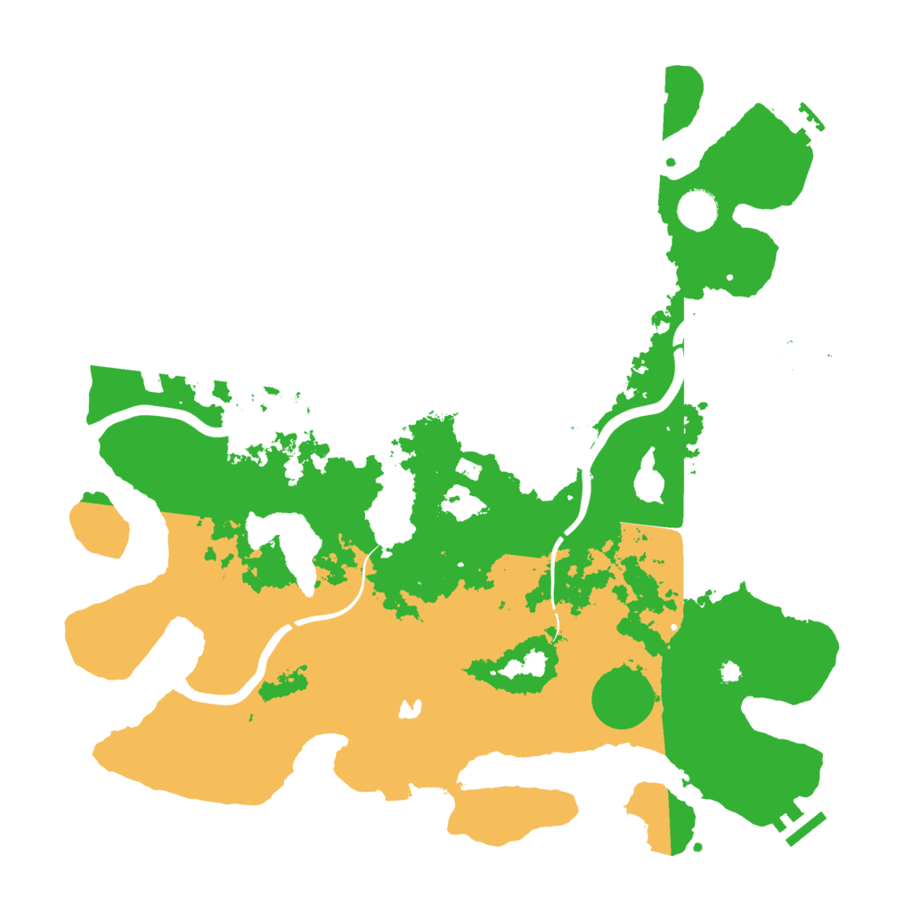 Biome Rust Map: Procedural Map, Size: 4000, Seed: 1784526