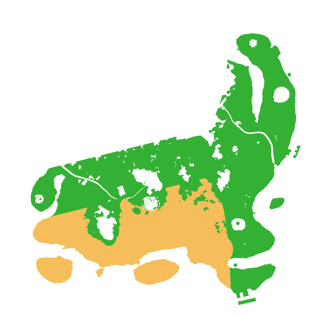 Biome Rust Map: Procedural Map, Size: 3560, Seed: 5584649