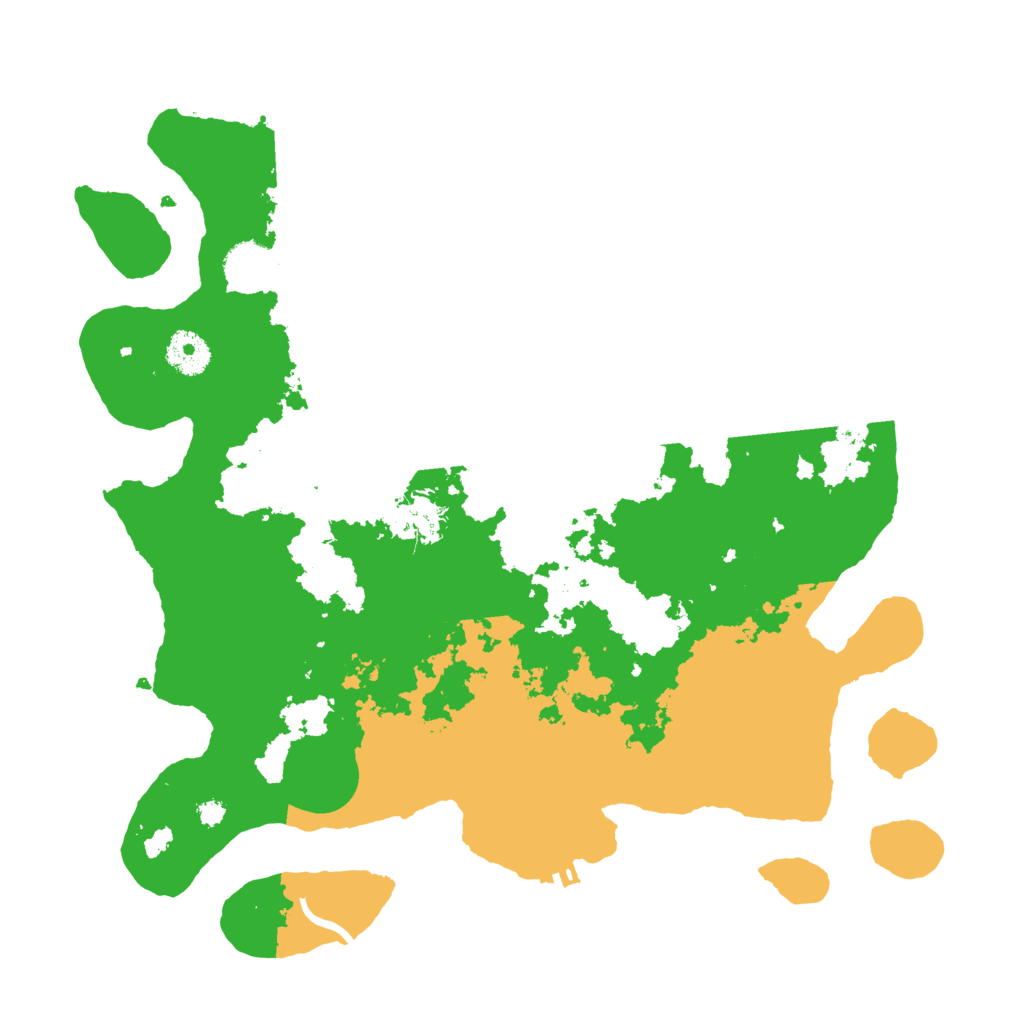 Biome Rust Map: Procedural Map, Size: 3560, Seed: 3233854