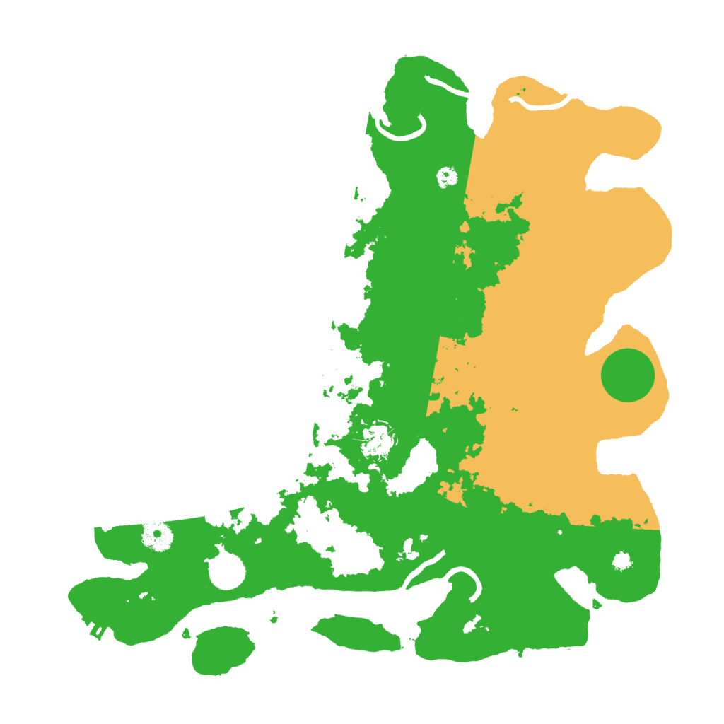 Biome Rust Map: Procedural Map, Size: 3560, Seed: 1850361