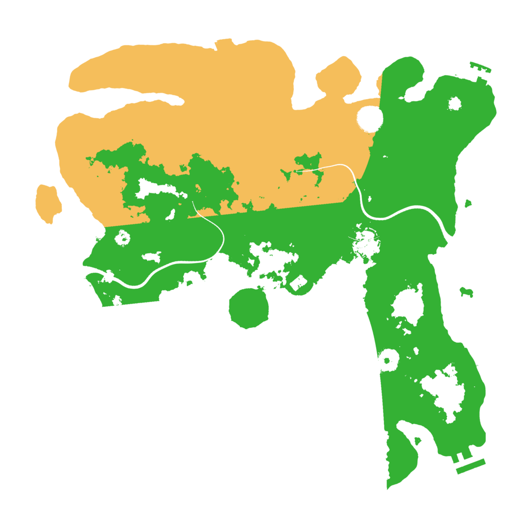 Biome Rust Map: Procedural Map, Size: 3560, Seed: 1549137