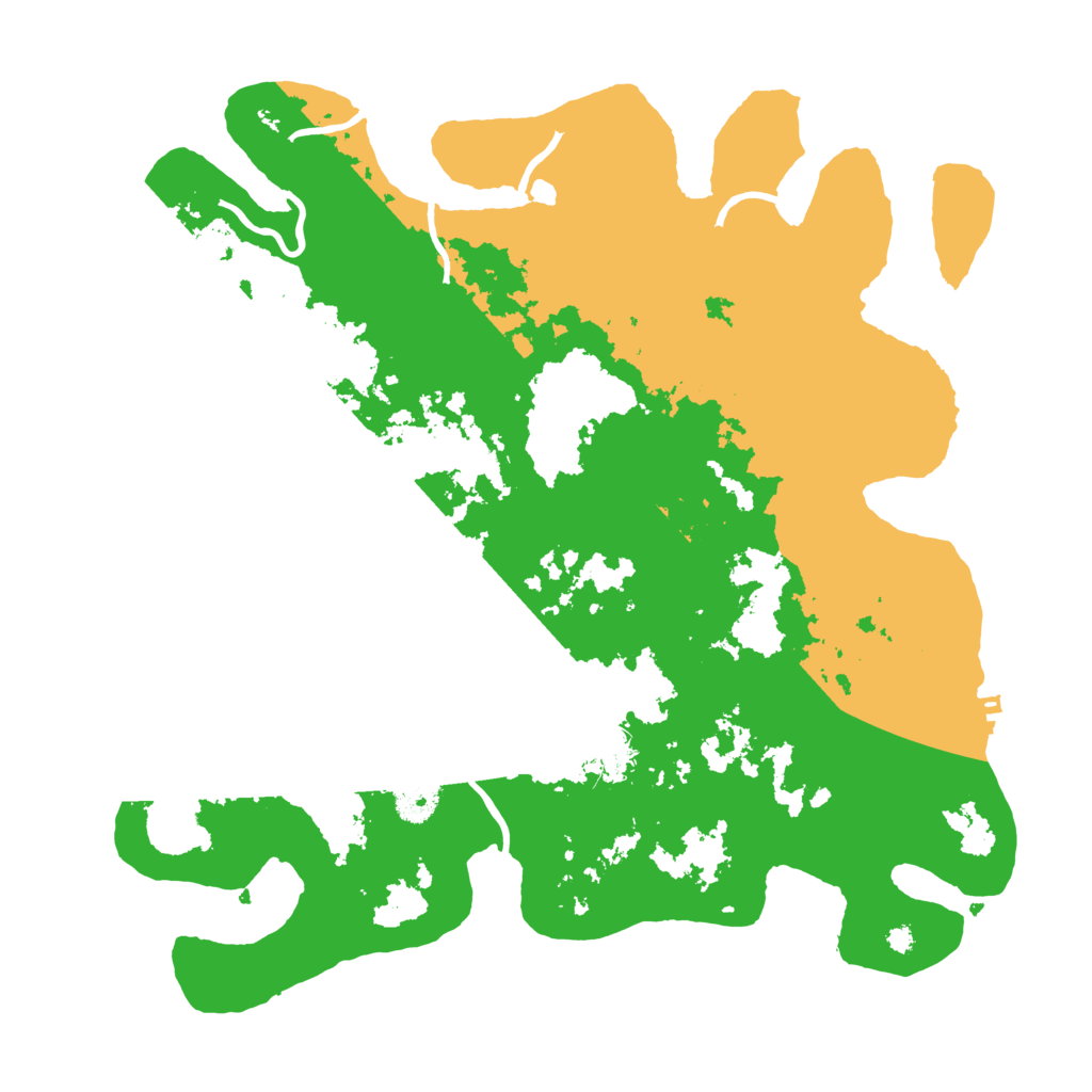 Biome Rust Map: Procedural Map, Size: 3800, Seed: 792578911