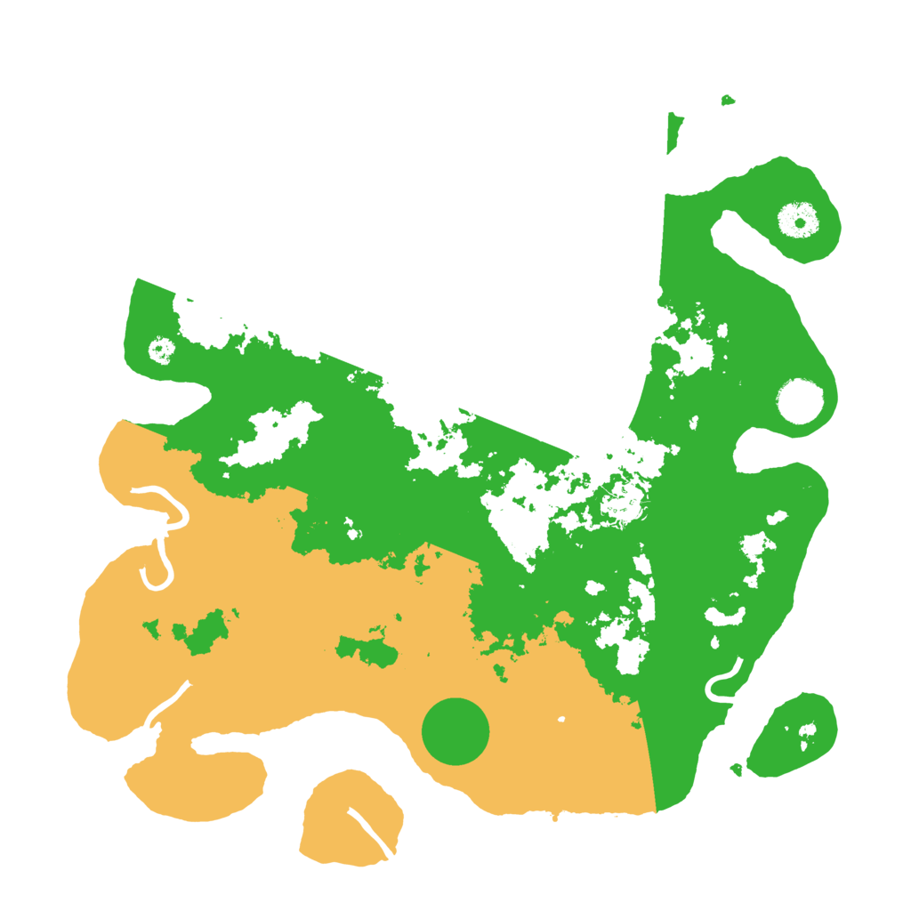 Biome Rust Map: Procedural Map, Size: 3560, Seed: 1193329