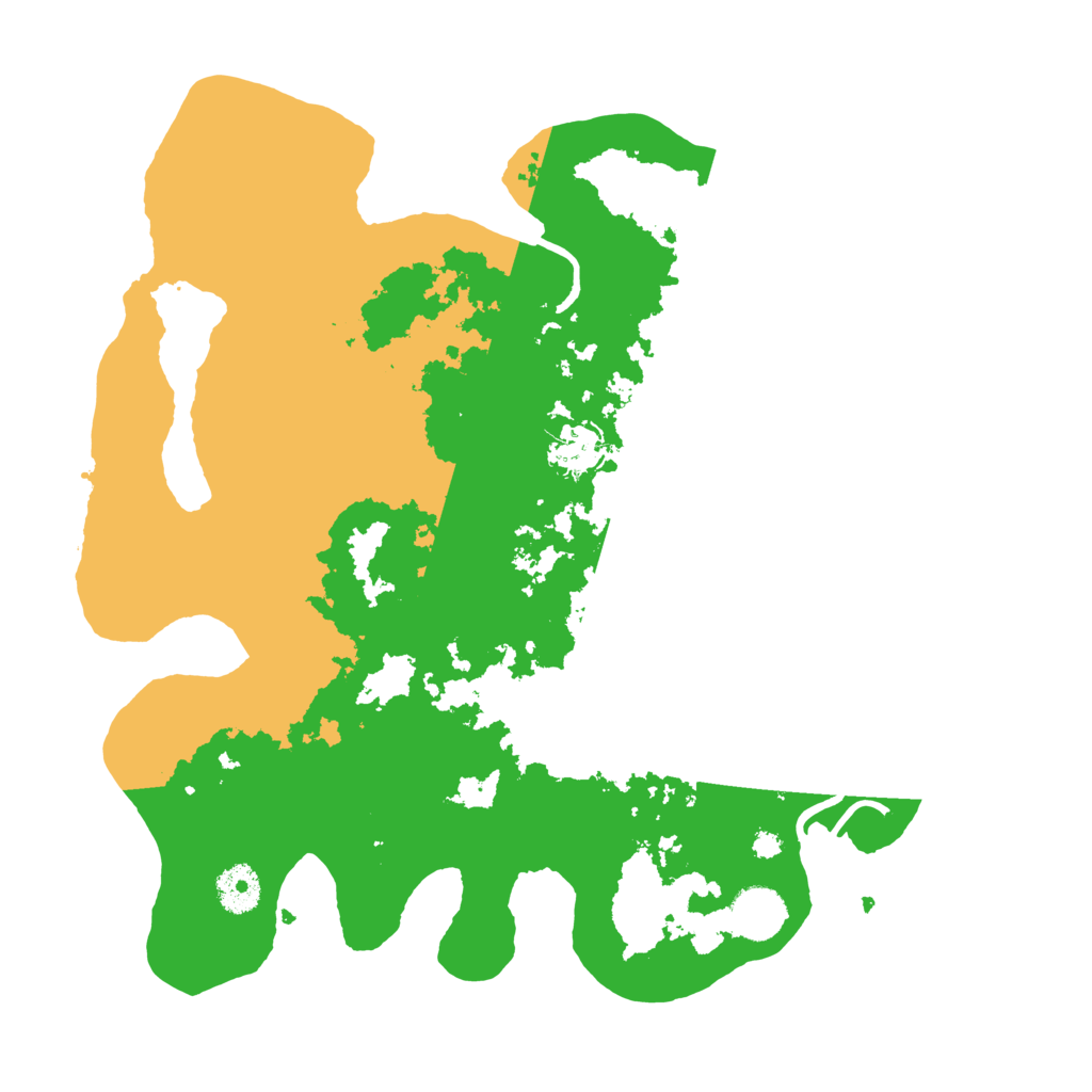 Biome Rust Map: Procedural Map, Size: 3560, Seed: 2646451