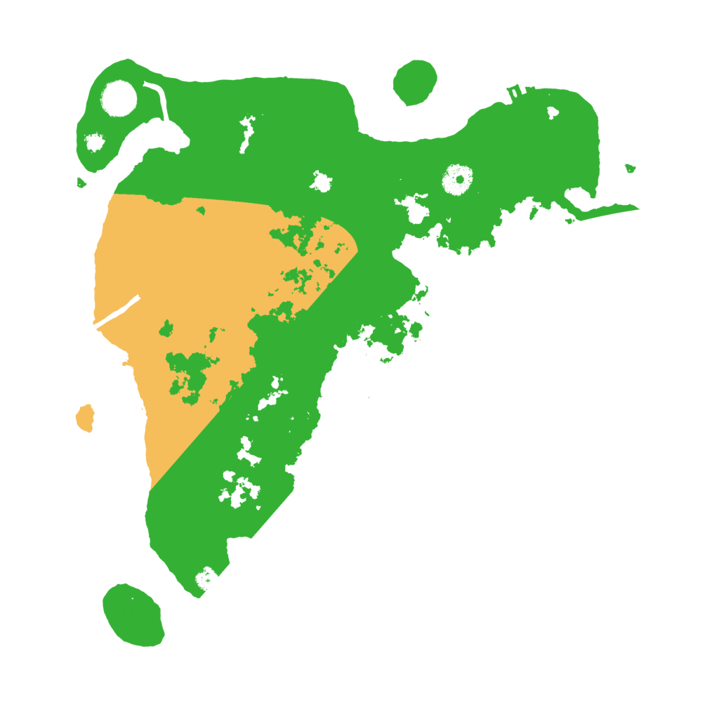 Biome Rust Map: Procedural Map, Size: 3560, Seed: 963717