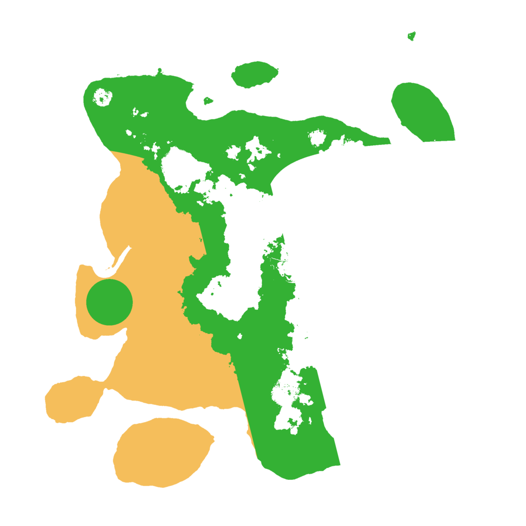 Biome Rust Map: Procedural Map, Size: 3000, Seed: 1406628508