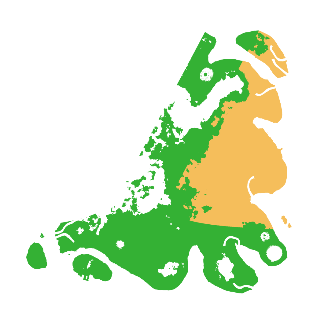 Biome Rust Map: Procedural Map, Size: 3560, Seed: 2547343