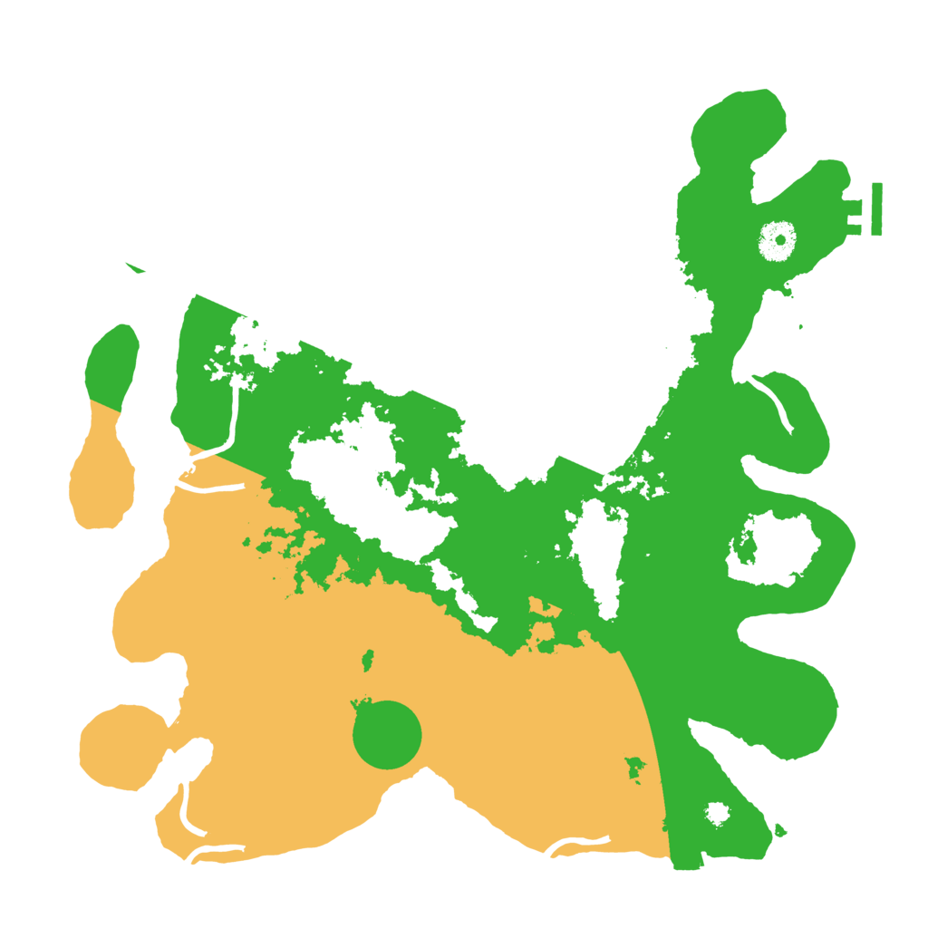 Biome Rust Map: Procedural Map, Size: 3560, Seed: 787322