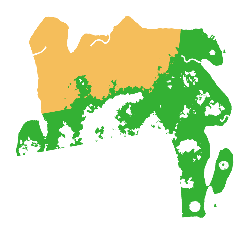 Biome Rust Map: Procedural Map, Size: 4000, Seed: 4856