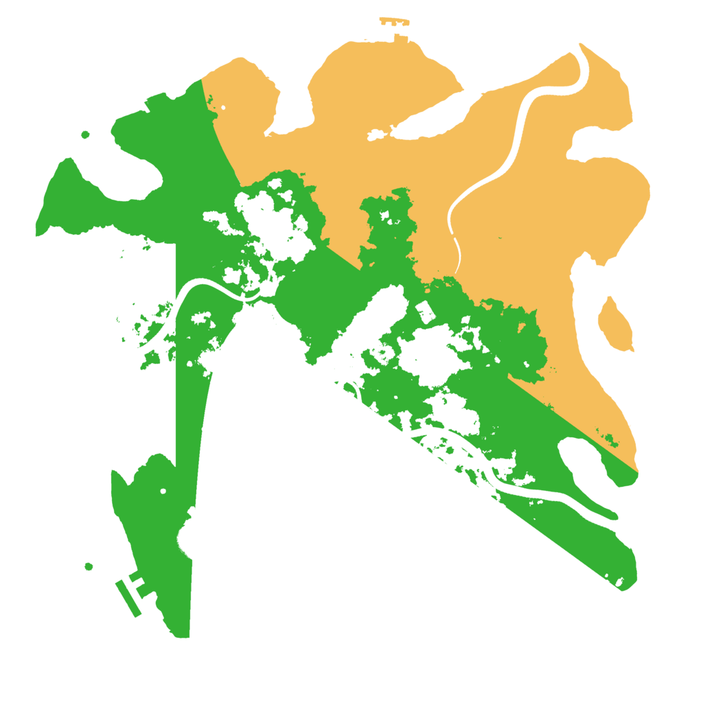 Biome Rust Map: Procedural Map, Size: 3560, Seed: 4023785