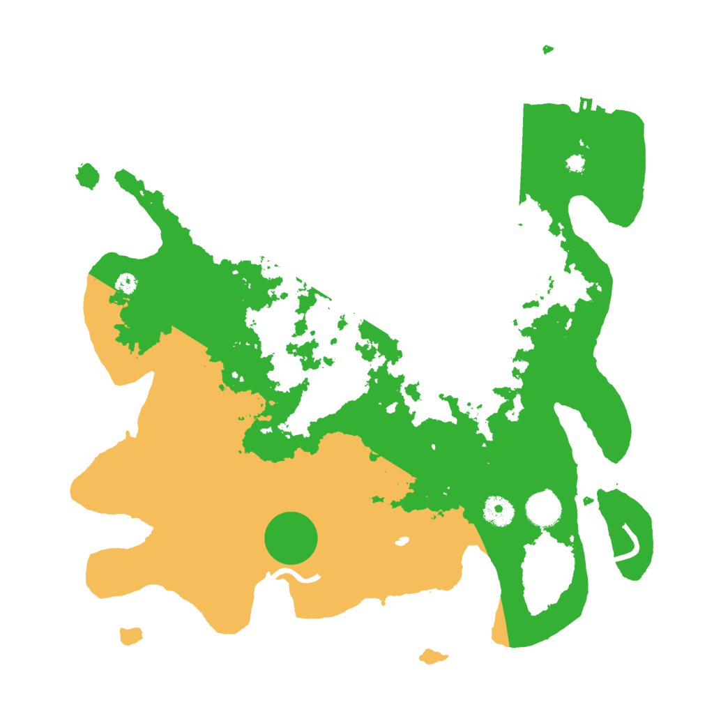 Biome Rust Map: Procedural Map, Size: 3560, Seed: 3195094