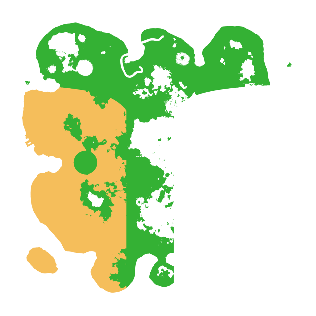 Biome Rust Map: Procedural Map, Size: 3550, Seed: 984107
