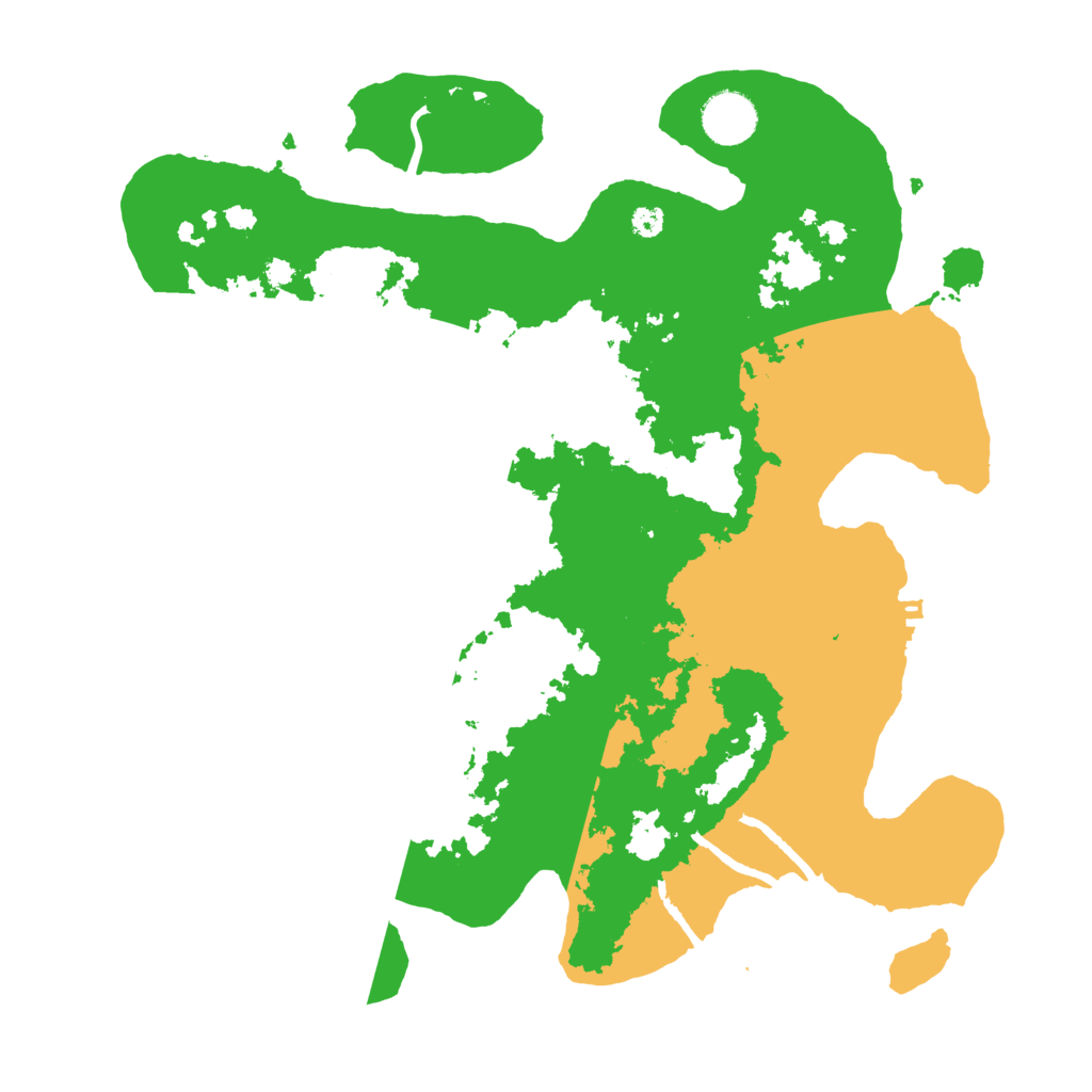 Biome Rust Map: Procedural Map, Size: 3550, Seed: 867677
