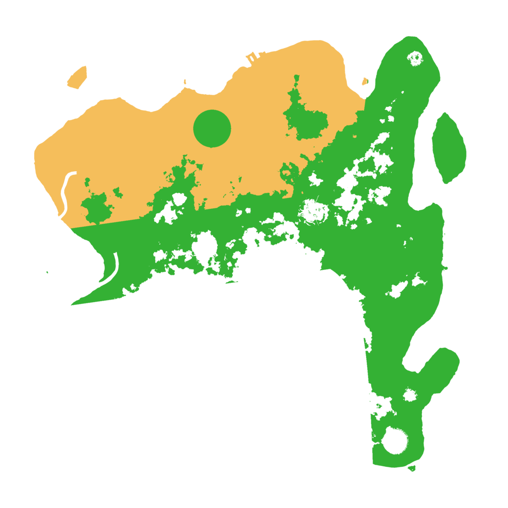 Biome Rust Map: Procedural Map, Size: 3560, Seed: 5956593