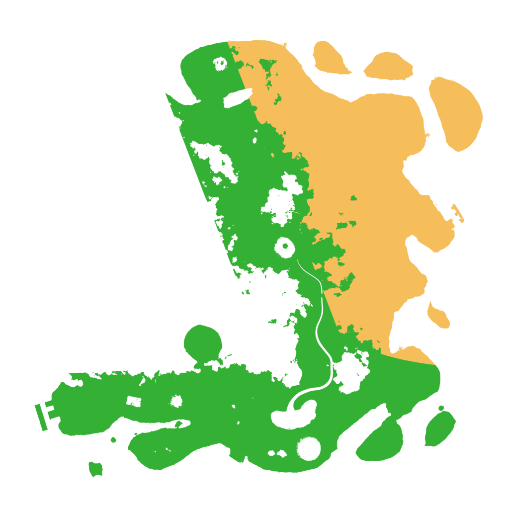 Biome Rust Map: Procedural Map, Size: 3800, Seed: 20971660