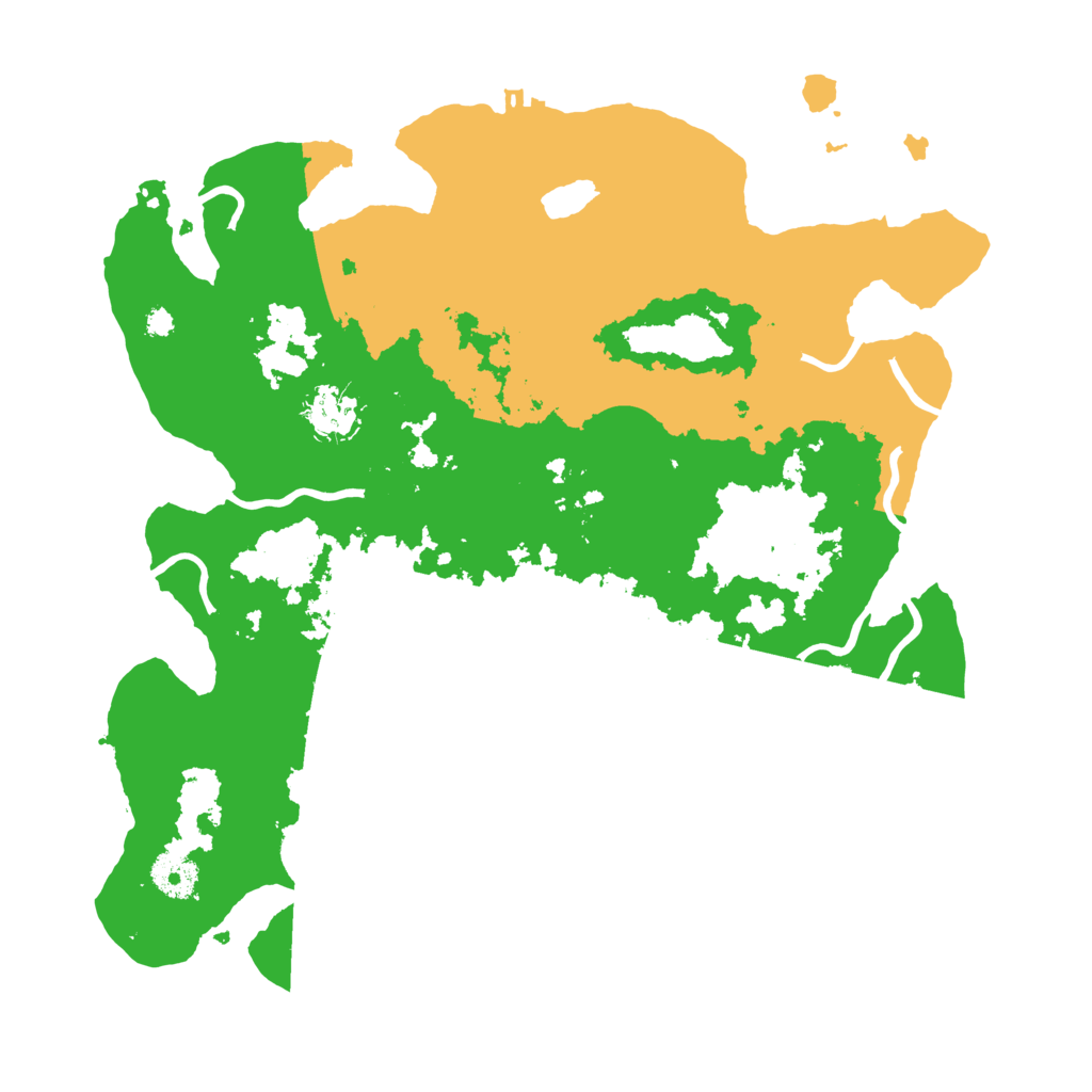 Biome Rust Map: Procedural Map, Size: 3560, Seed: 1433705