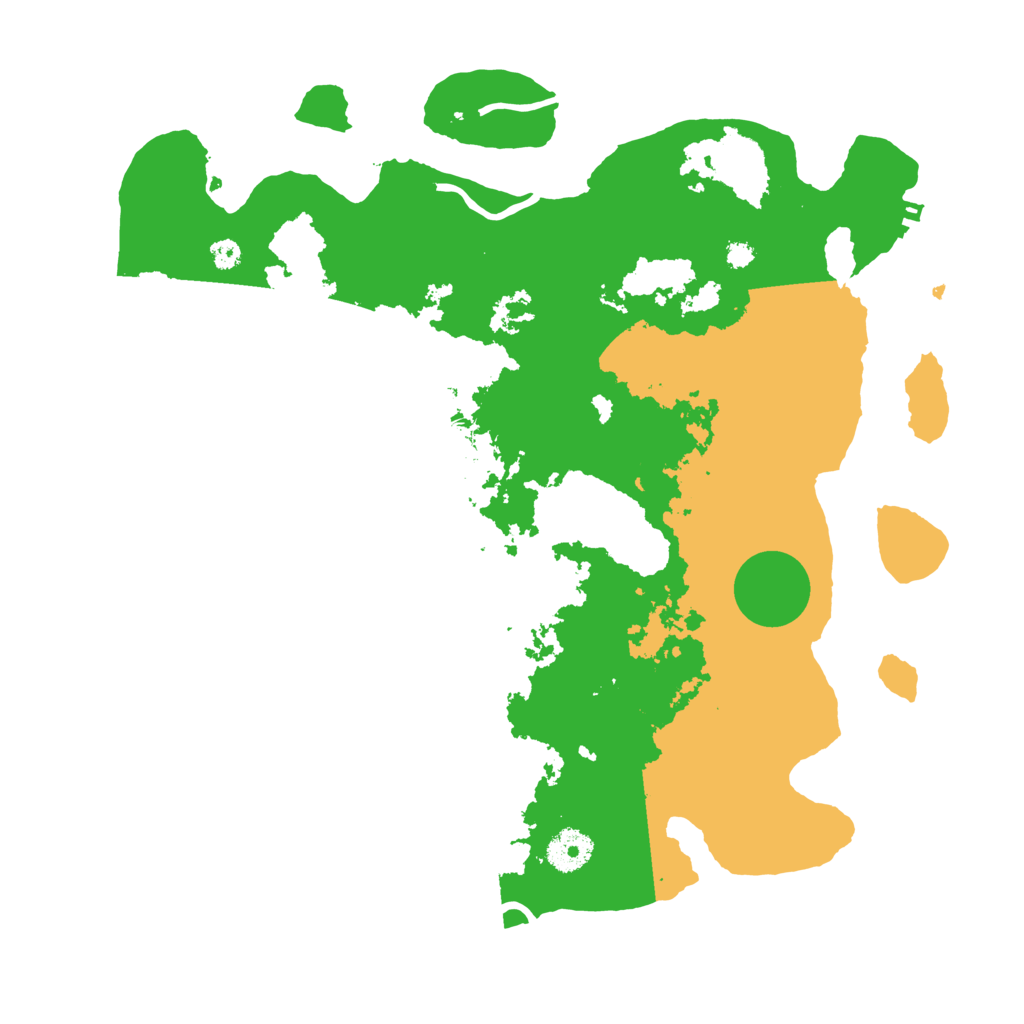 Biome Rust Map: Procedural Map, Size: 3550, Seed: 965633