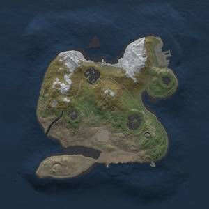 Thumbnail Rust Map: Procedural Map, Size: 2000, Seed: 11, 8 Monuments