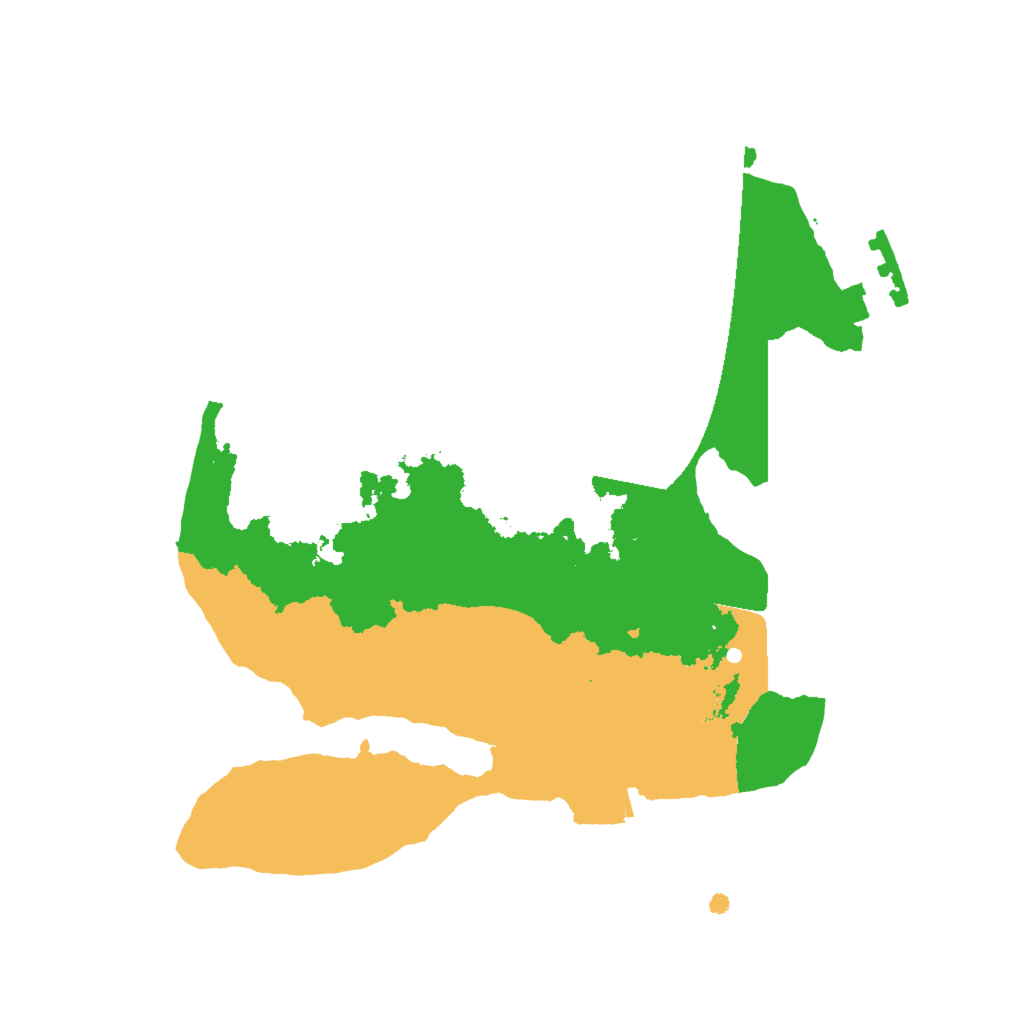 Biome Rust Map: Procedural Map, Size: 2000, Seed: 11