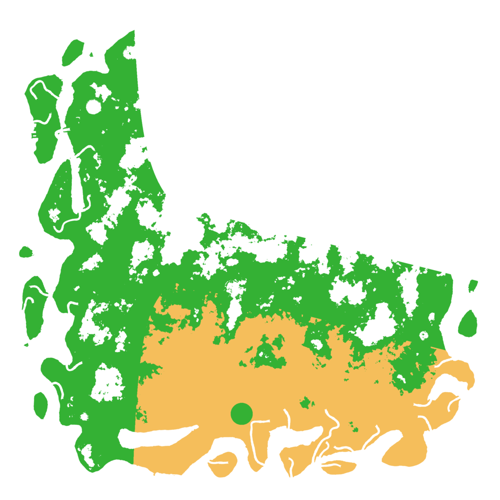 Biome Rust Map: Procedural Map, Size: 6000, Seed: 560254