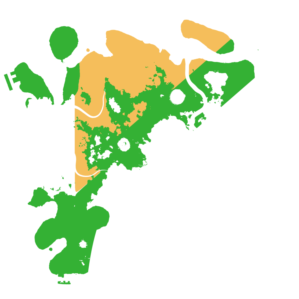 Biome Rust Map: Procedural Map, Size: 3560, Seed: 792794