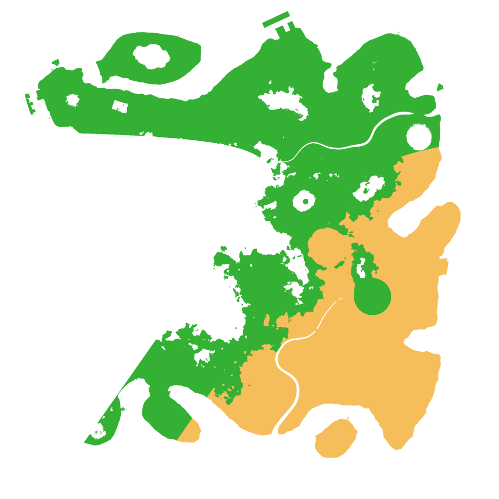 Biome Rust Map: Procedural Map, Size: 3560, Seed: 2587785