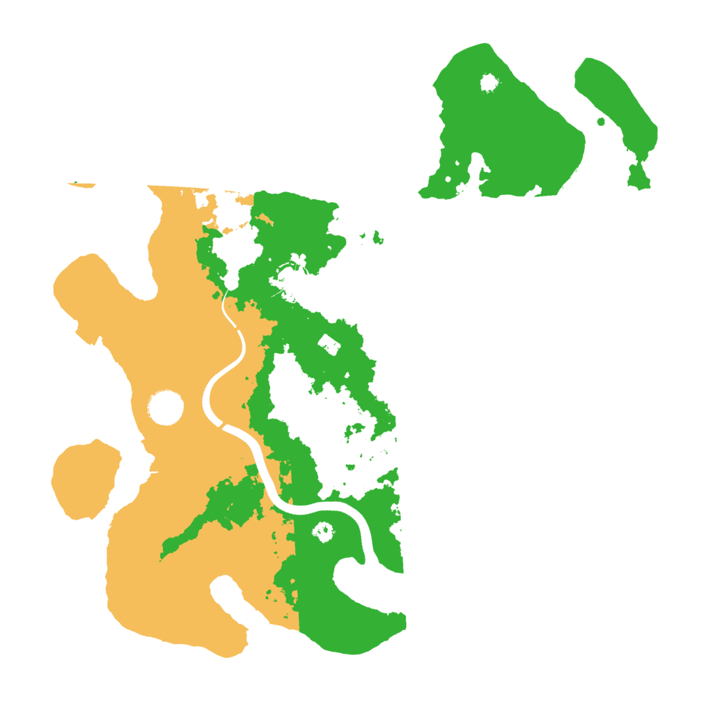 Biome Rust Map: Procedural Map, Size: 3560, Seed: 4996394