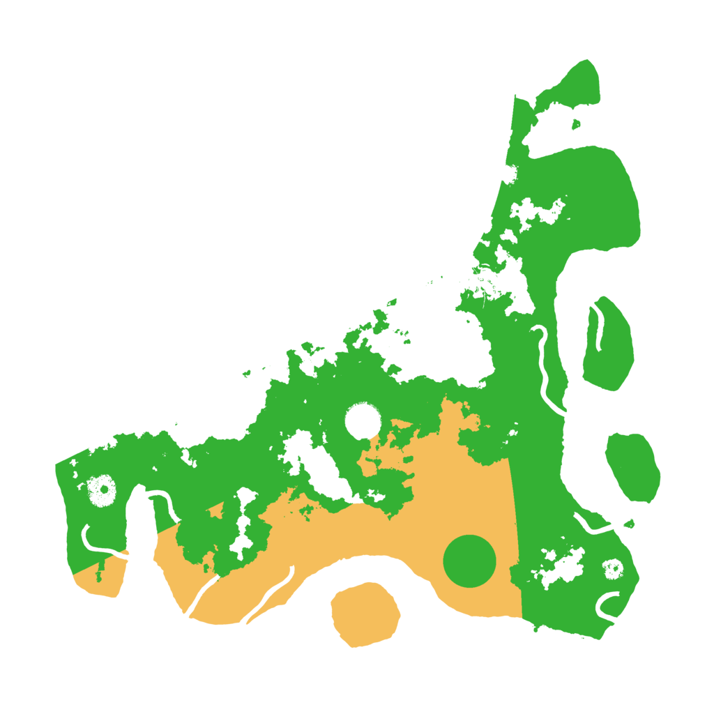 Biome Rust Map: Procedural Map, Size: 3560, Seed: 2454823