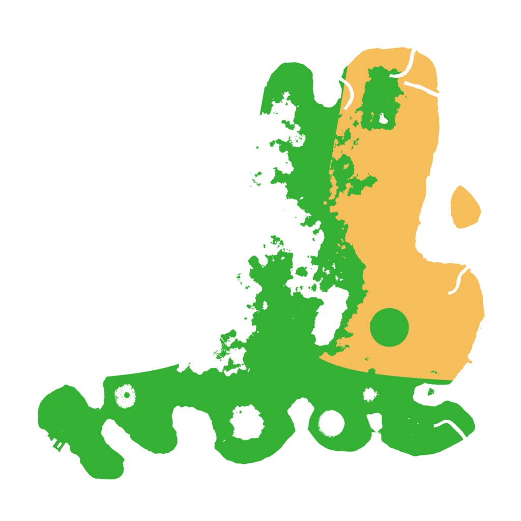 Biome Rust Map: Procedural Map, Size: 3560, Seed: 839037