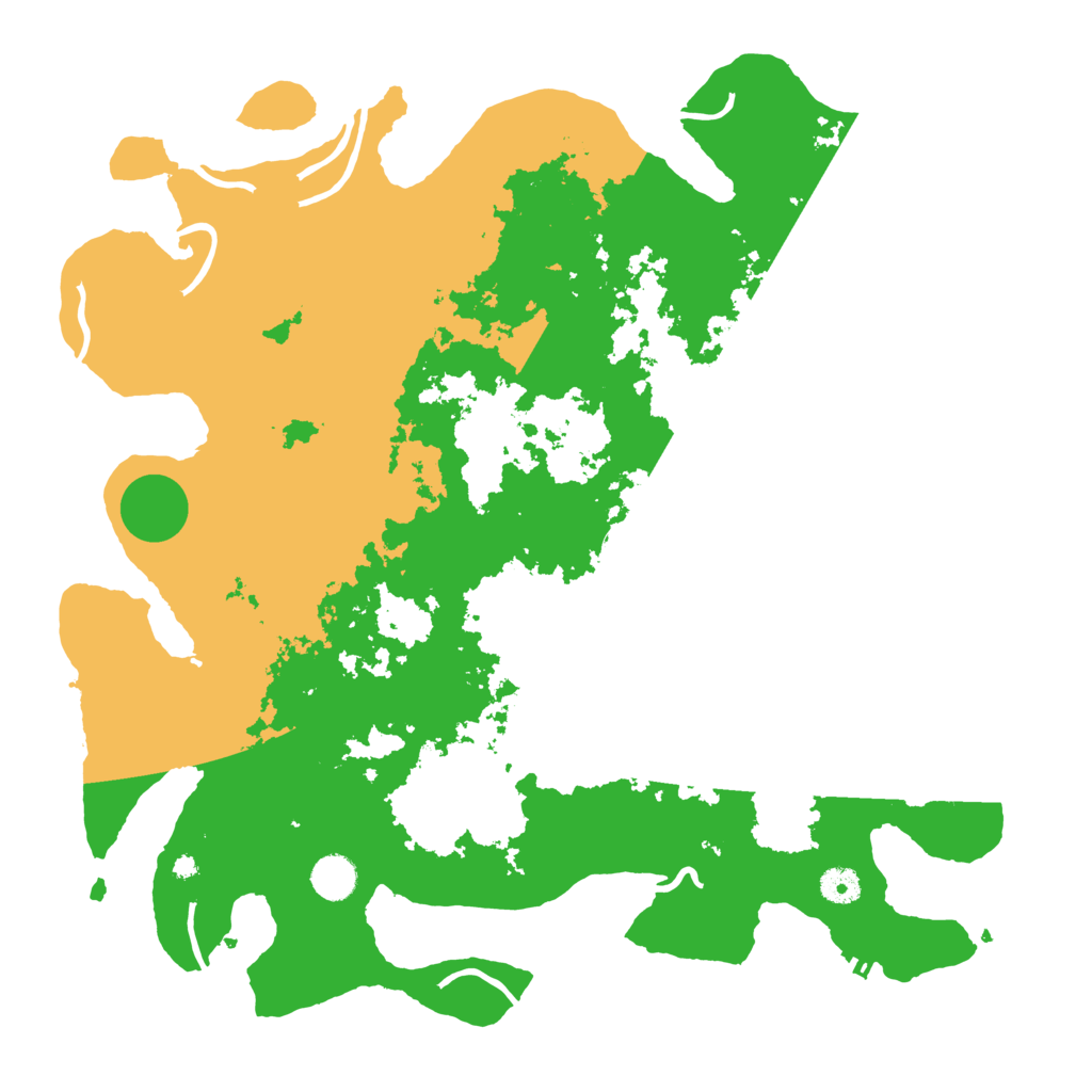 Biome Rust Map: Procedural Map, Size: 4250, Seed: 819290822