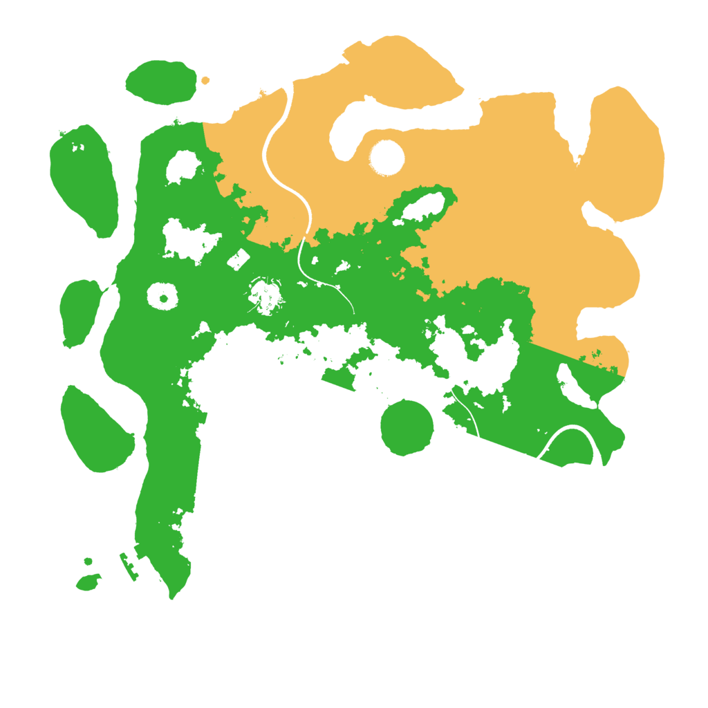 Biome Rust Map: Procedural Map, Size: 3560, Seed: 2037130