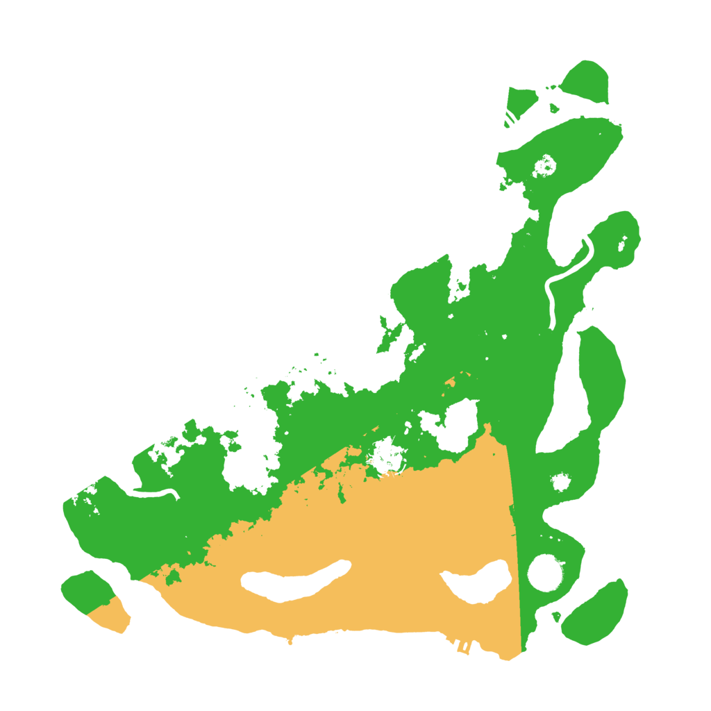 Biome Rust Map: Procedural Map, Size: 3560, Seed: 2527833