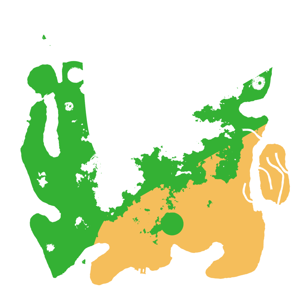 Biome Rust Map: Procedural Map, Size: 3560, Seed: 3230439