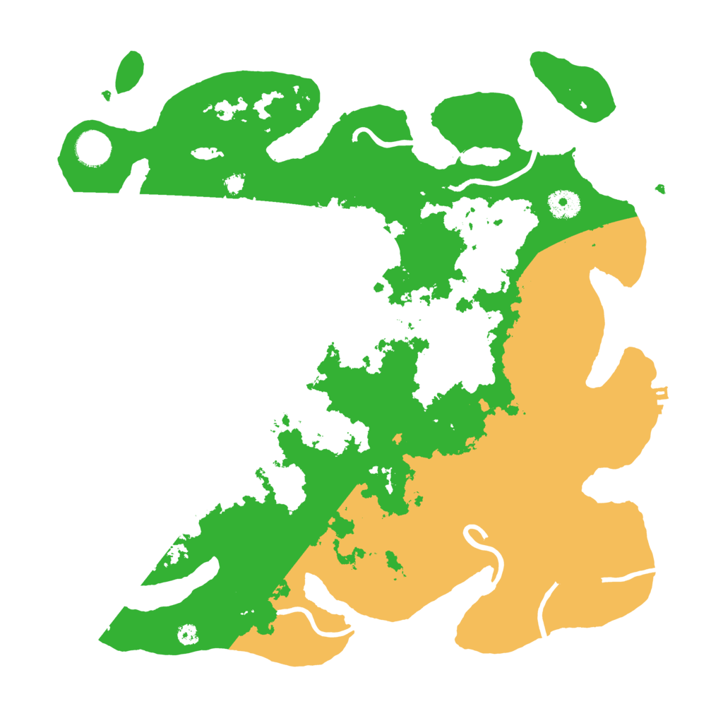 Biome Rust Map: Procedural Map, Size: 3560, Seed: 5574182