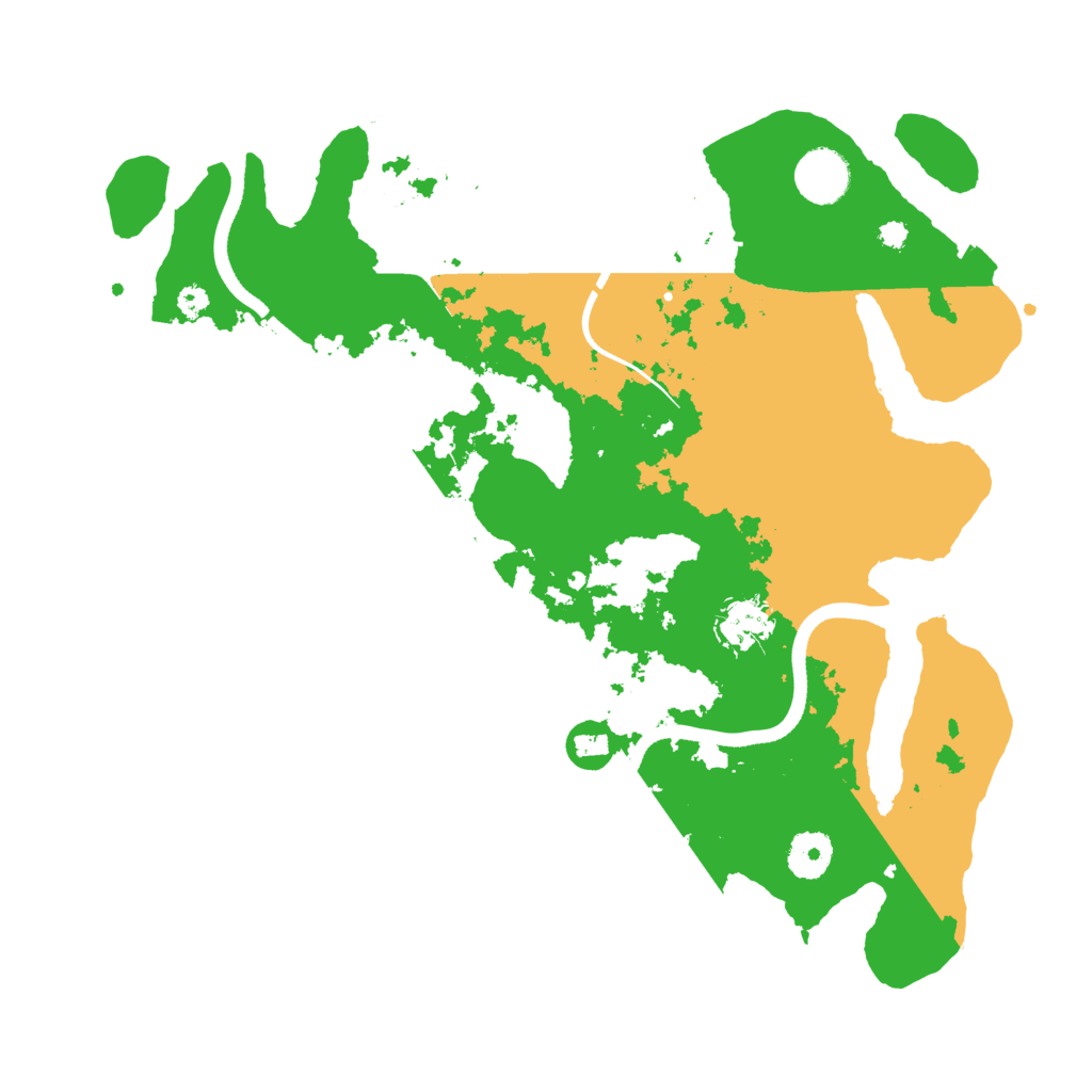 Biome Rust Map: Procedural Map, Size: 3560, Seed: 4364984