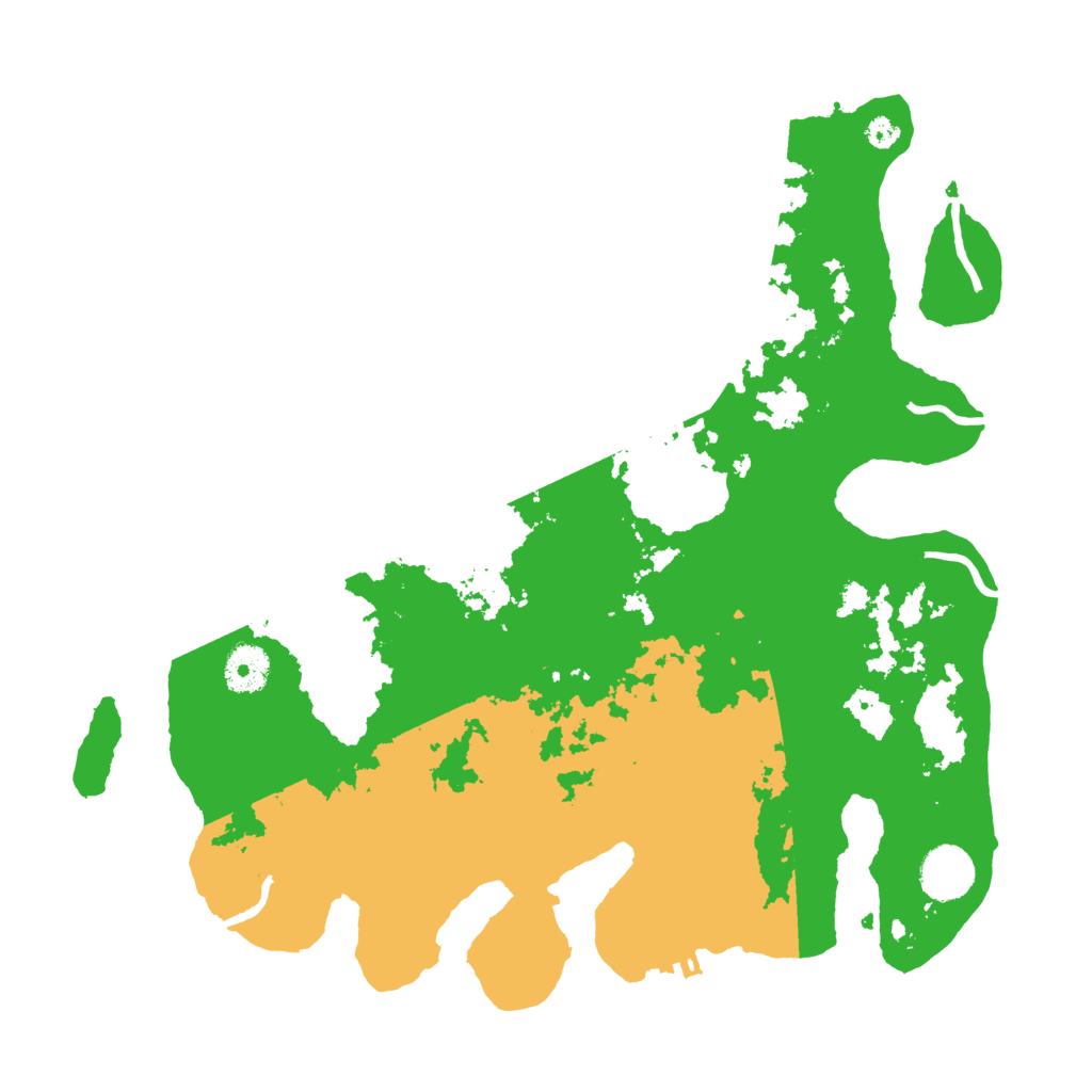 Biome Rust Map: Procedural Map, Size: 3560, Seed: 4757714