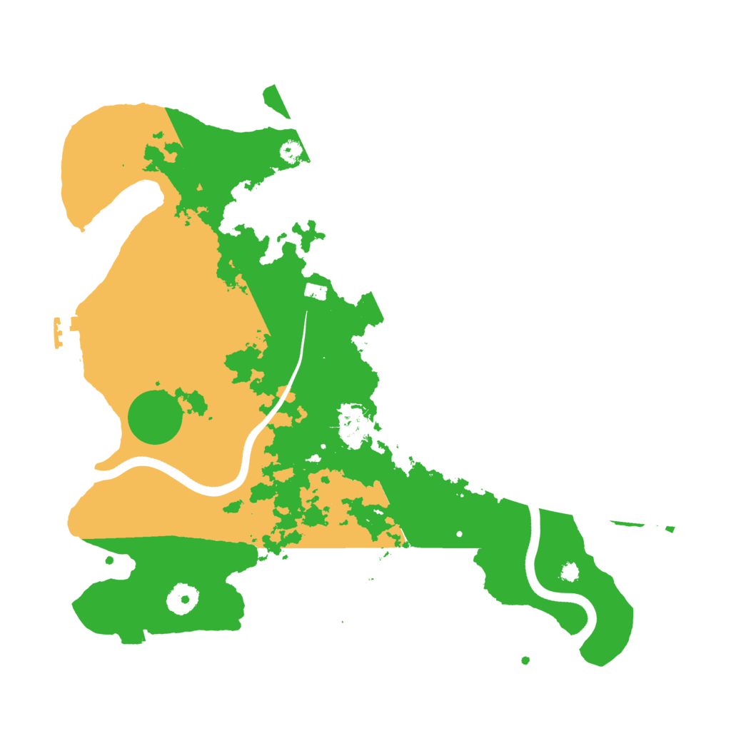 Biome Rust Map: Procedural Map, Size: 3560, Seed: 2174126
