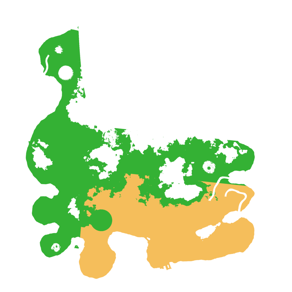 Biome Rust Map: Procedural Map, Size: 3560, Seed: 3144458